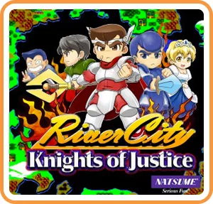 постер игры River City: Knights of Justice