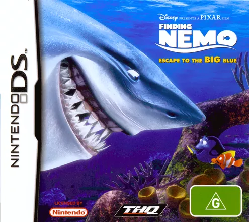 постер игры Finding Nemo: Escape to the Big Blue