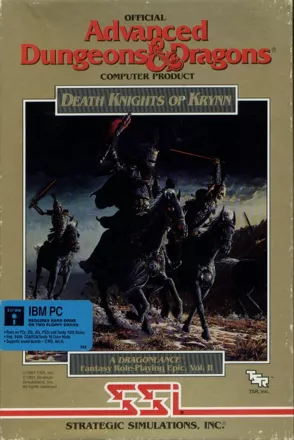 постер игры Death Knights of Krynn