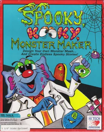 постер игры Spooky Kooky Monster Maker