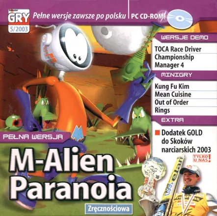 постер игры M: Alien Paranoia
