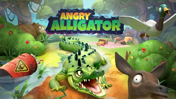 постер игры Angry Alligator