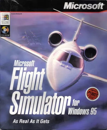 постер игры Microsoft Flight Simulator for Windows 95