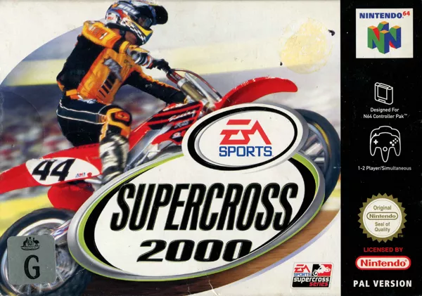 постер игры Supercross 2000