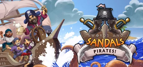 постер игры Swords and Sandals: Pirates!