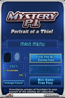 Mystery P.I.: Portrait of a Thief (2008) - MobyGames