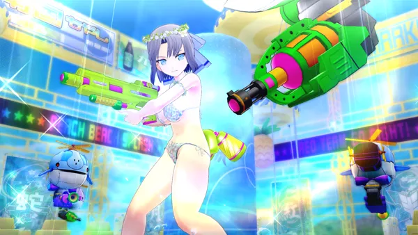 Senran Kagura: Peach Beach Splash - Sakura Swimsuit Pack official  promotional image - MobyGames