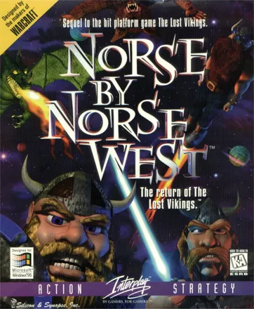 постер игры Norse by Norse West: The Return of the Lost Vikings