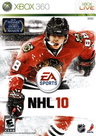 постер игры NHL 10