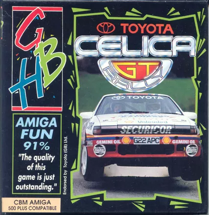 постер игры Toyota Celica GT Rally