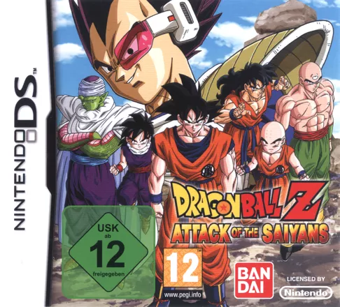 постер игры Dragon Ball Z: Attack of the Saiyans