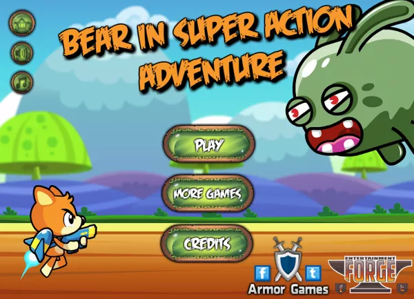 BEAR IN SUPER ACTION ADVENTURE free online game on