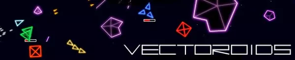 постер игры Vectoroids