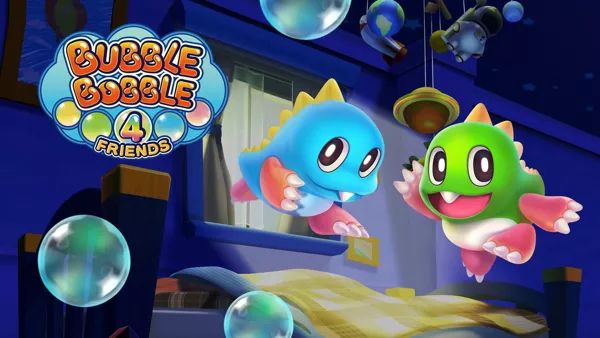 постер игры Bubble Bobble 4 Friends