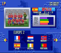 International Superstar Soccer Deluxe [実況ワールドサッカー2: ファイティングイレブン] (video  game, SNES, 1996) reviews & ratings - Glitchwave