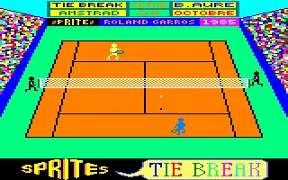 NEW Tie Break Digitek Software IBM 5.25 PC Computer Game Tennis MS-DOS