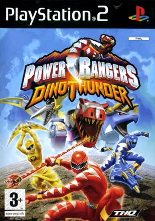 постер игры Power Rangers: Dino Thunder