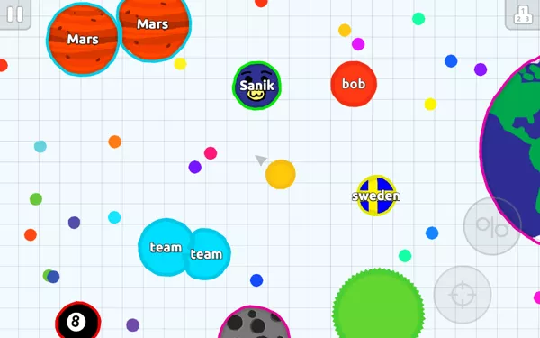 Screenshot of Agar.io (Android, 2015) - MobyGames