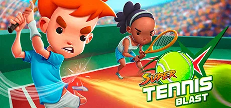 постер игры Super Tennis Blast