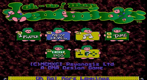 Lemmings and Oh No! More Lemmings Game Boy Color