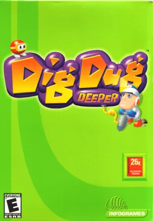 постер игры Dig Dug Deeper