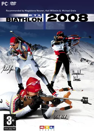 постер игры Biathlon 2008