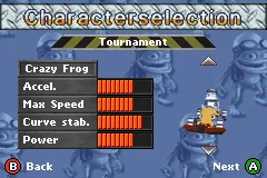 Crazy Frog Arcade Racer (2007) - MobyGames