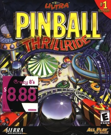 постер игры 3-D Ultra Pinball: Thrillride
