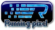 Running Pixel logo