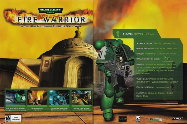 Warhammer 40,000: Fire Warrior - Wikipedia