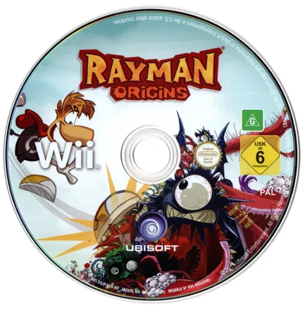 Livret/manuel De Jeu Rayman Origins Pour Nintendo Wii - Très Bon état