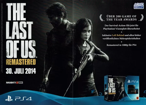 The Last of Us Remastered - PS4, PlayStation 4