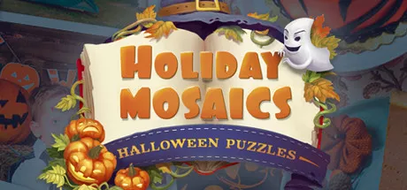 обложка 90x90 Holiday Mosaics: Halloween Puzzles