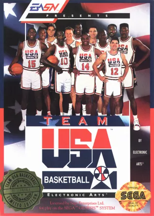 постер игры Team USA Basketball
