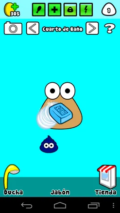 Play Pou Baby Bathing game free online