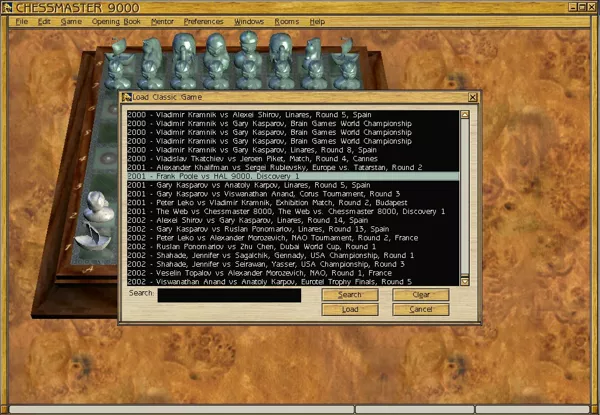 Screenshot of Chessmaster 9000 (Windows, 2002) - MobyGames