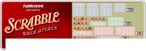 постер игры Scrabble Rack Attack