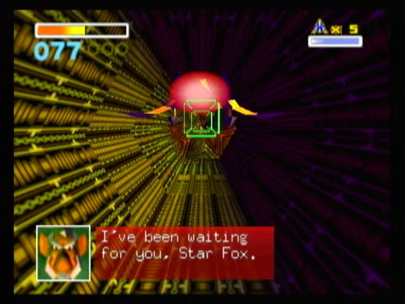 Screenshot of Star Fox 64 (Wii, 1997) - MobyGames