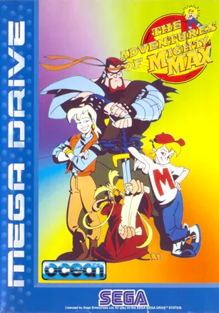 постер игры The Adventures of Mighty Max