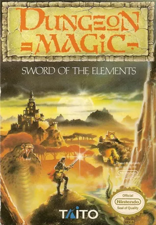 постер игры Dungeon Magic: Sword of the Elements