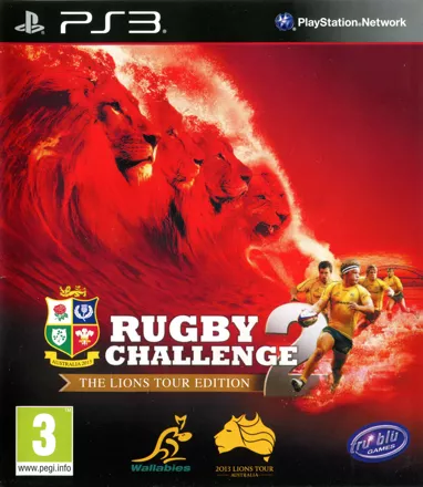 постер игры Jonah Lomu Rugby Challenge 2: Featuring the Lions Tour