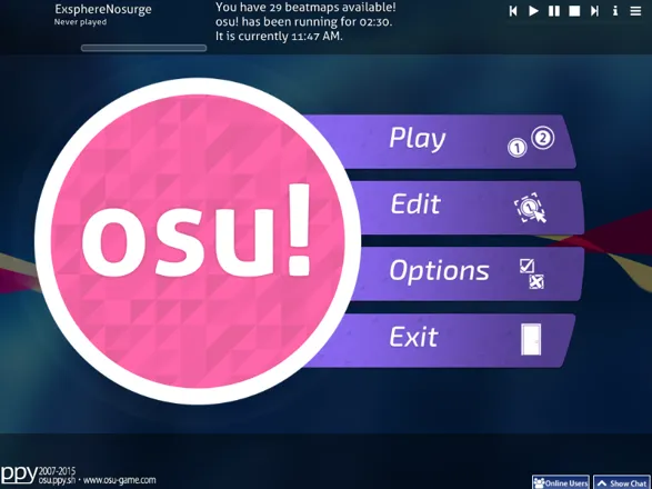 osu! (Video Game 2007) - IMDb