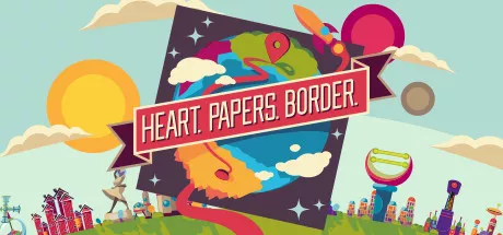 постер игры Heart. Papers. Border.