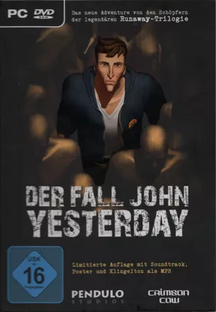 постер игры Der Fall John Yesterday (Limitierte Auflage)