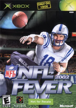 постер игры NFL Fever 2002