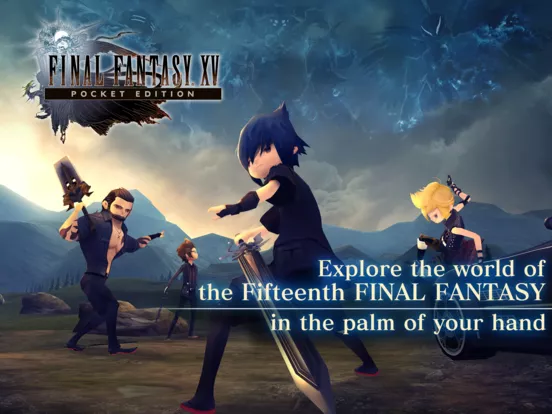 Final Fantasy XV: Pocket Edition HD icon appears on PlayStation