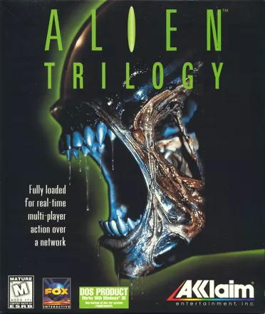 постер игры Alien Trilogy