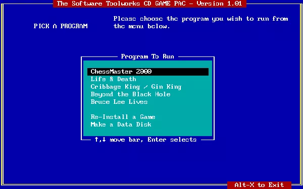 The Chessmaster 2000 by Software Toolworks