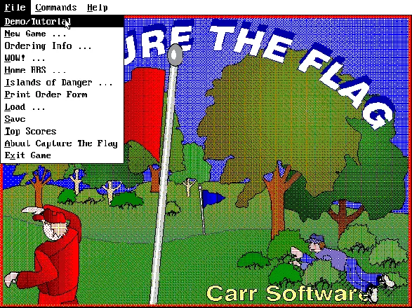The Capture the Flag Game  Download Scientific Diagram