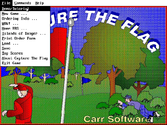 Capture the Flag game at